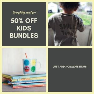 50% off kids bundles❤